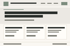 Serenity Calendoria website template